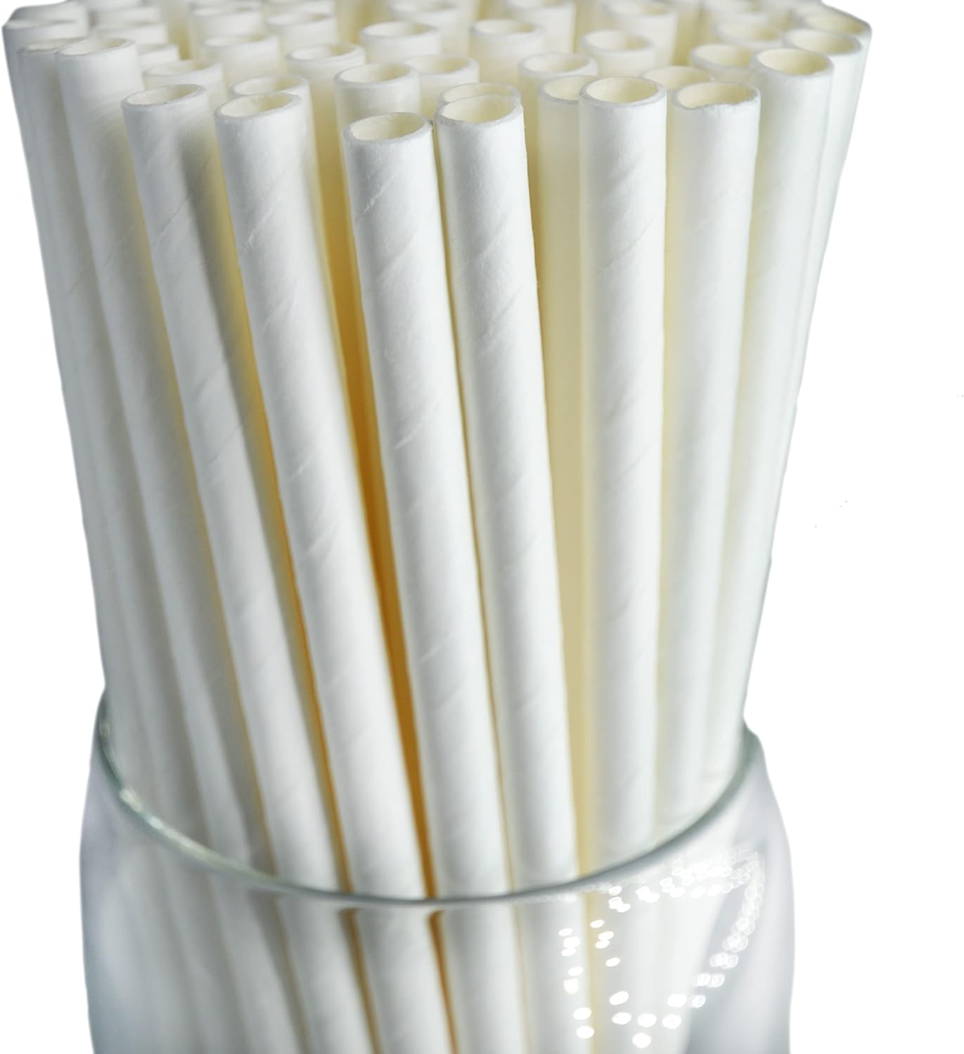 White straws 250 pack