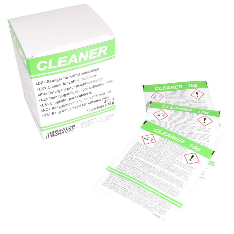 Bravilor Cleaner 1x15x15g sachets