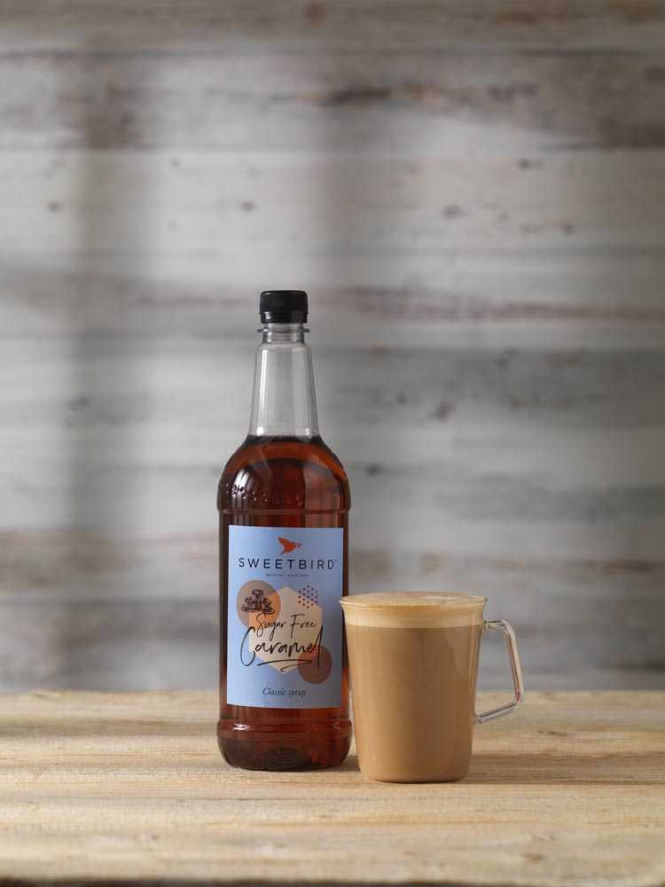 Sweetbird Sugar-Free Caramel Syrup 1LTR