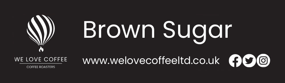 We Love Coffee Brown Sugar Sticks 1x1000