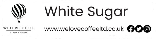 We Love Coffee White Sugar Sticks 1x1000