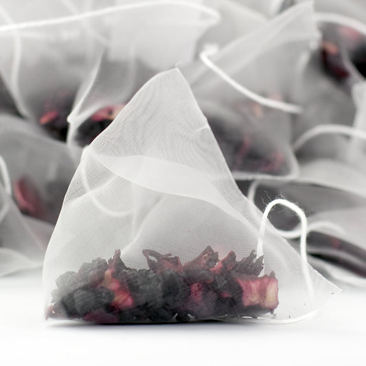 Delicious Berry Silk Pyramids