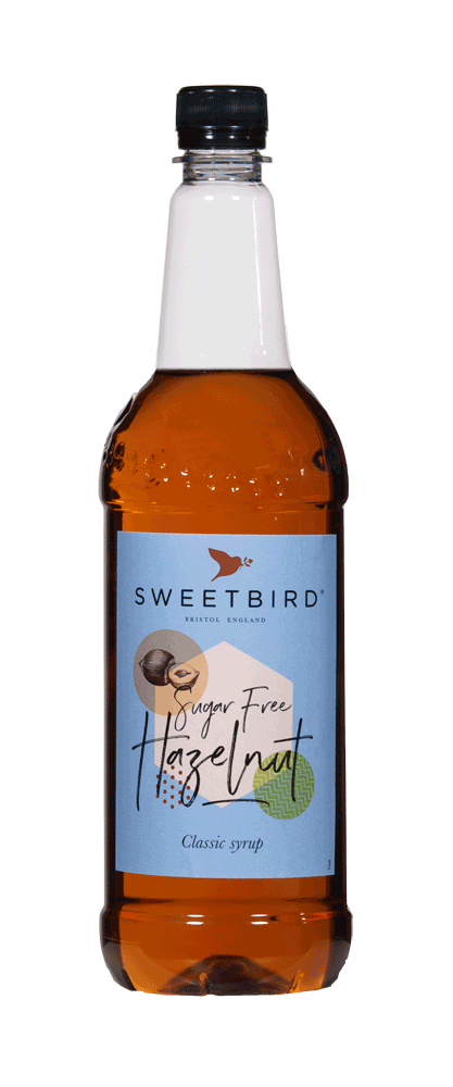 Sweetbird Sugar-Free Hazelnut Syrup 1LTR