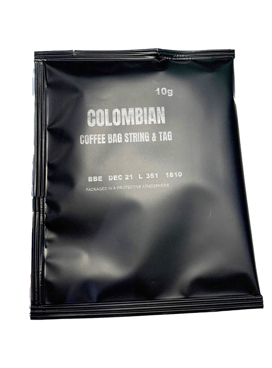 Colombian Coffee Bag String & Tag - 50 Pack